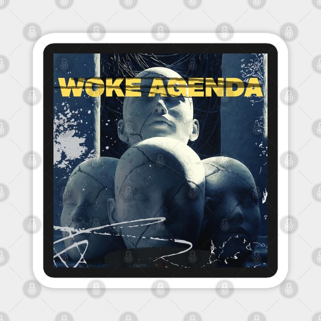 Woke Agenda Magnet by BRIJLA