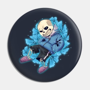 Sans & echo flowers Pin