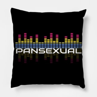 Music Equalizer Bars - Pansexual Pillow