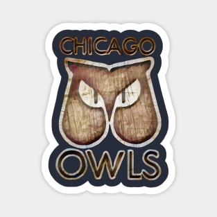 Chicago Owls Football Magnet