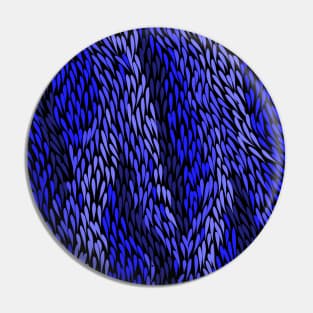 Aboriginal Art - Sea Grass Blue Pin