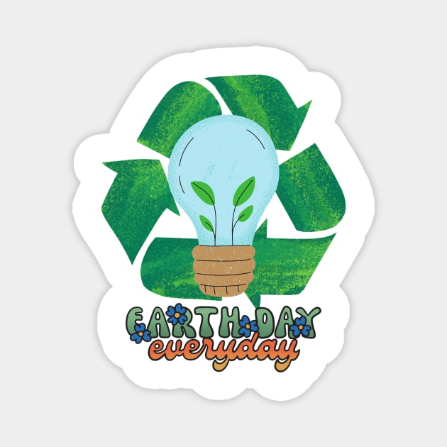 Earth Day Everyday Magnet by Seasonal Besties