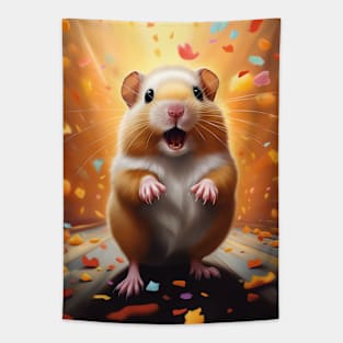 Party hamster Tapestry