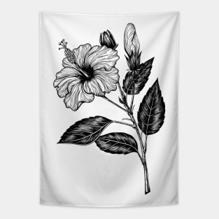 Hibiscus flower III Tapestry