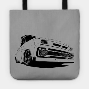 1965 Chevy C-10 Pickup - stylized monochrome Tote