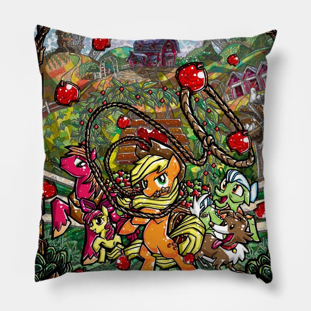 My Little Pony: Friendship is Magic - Applejack Pillow by Glen Bosiwang Pop Culture Bonanza!