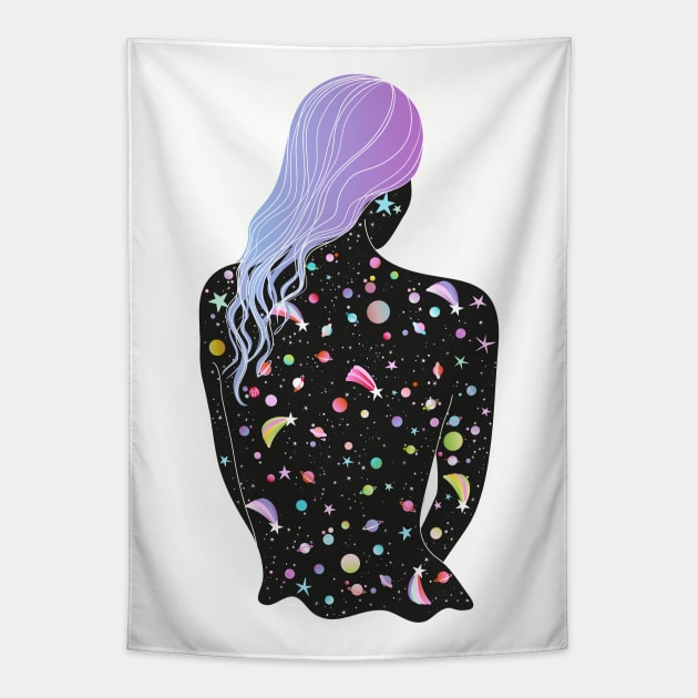 Made of Stars Tapestry by anneamanda