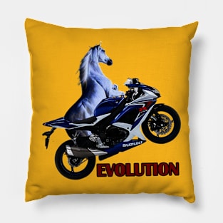 Motorbike Suzuki GSXR With Horse Power Pillow