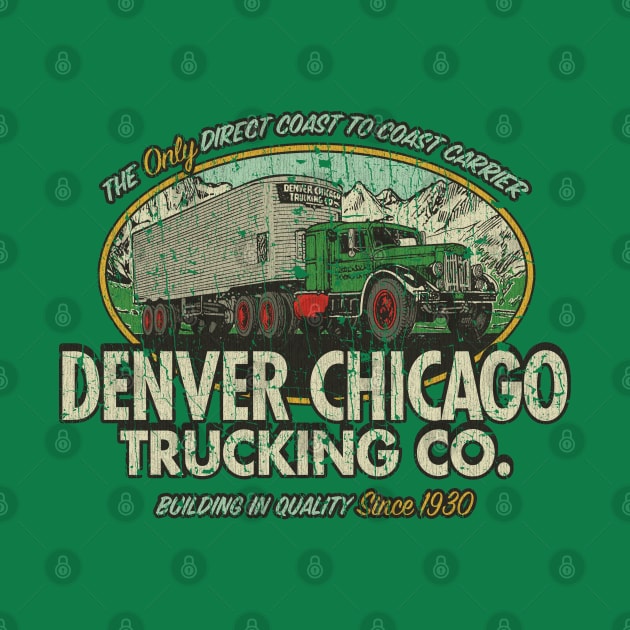 Denver Chicago Trucking 1930 by JCD666