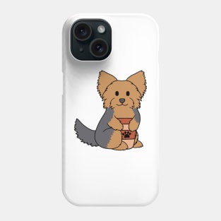 Yorkshire Terrier Coffee Phone Case