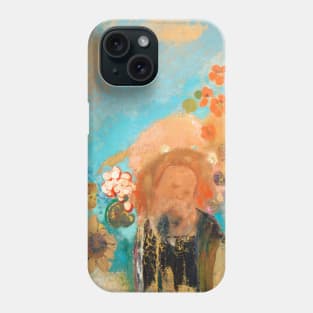 Evocation of Roussel (1912) by Odilon Redon Phone Case