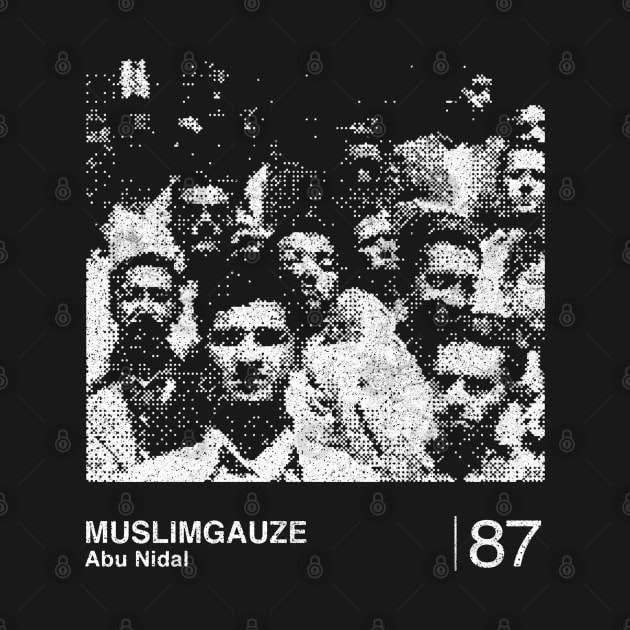 Muslimgauze / Minimalist Graphic Design Fan Artwork by saudade