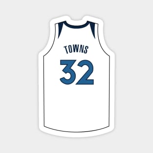 Karl-Anthony Towns Minnesota Jersey Qiangy Magnet