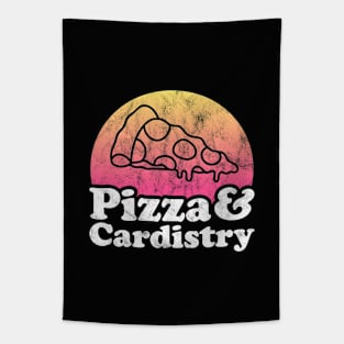 Pizza Lover Pizza and Cardistry Tapestry