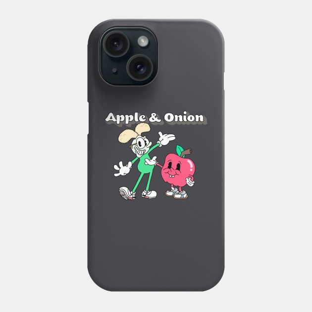 Apple and Onion 1930's Phone Case by Owllee Designs