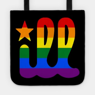 Rainbow Philadelphia Brotherly Love LGBT Gay Pride ILL Tote