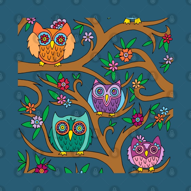 Night Owls by HLeslie Design