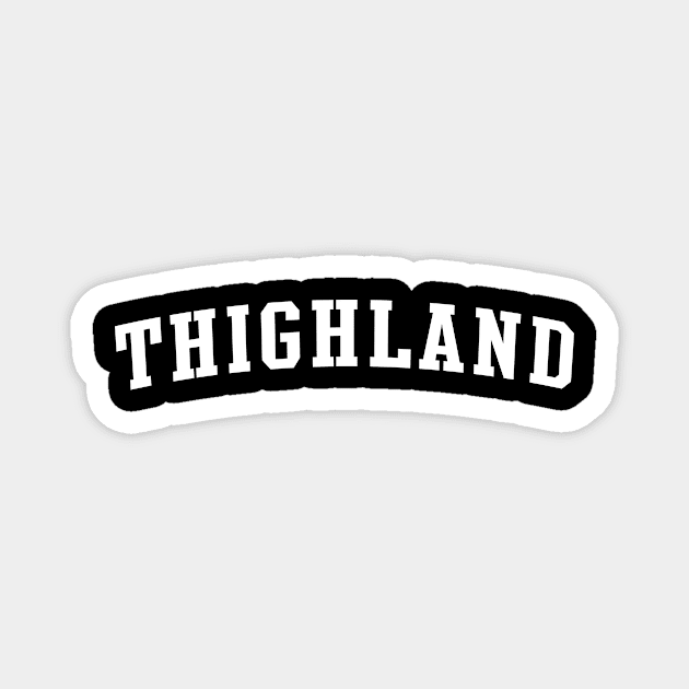 Thighland Magnet by kani