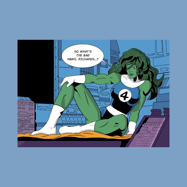 She-Hulk Fatastic Four. by Eternal Oak Store's