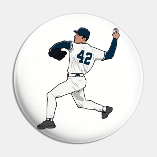 New York rivera Pin