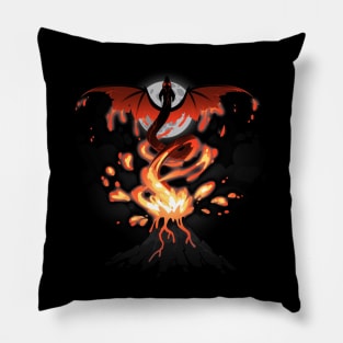 Scorched Dragon Pillow