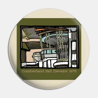 Cumberland Mall Elevator 1976 Pin