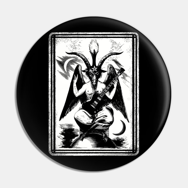 Baphomet sg guitar black Pin by Karloz