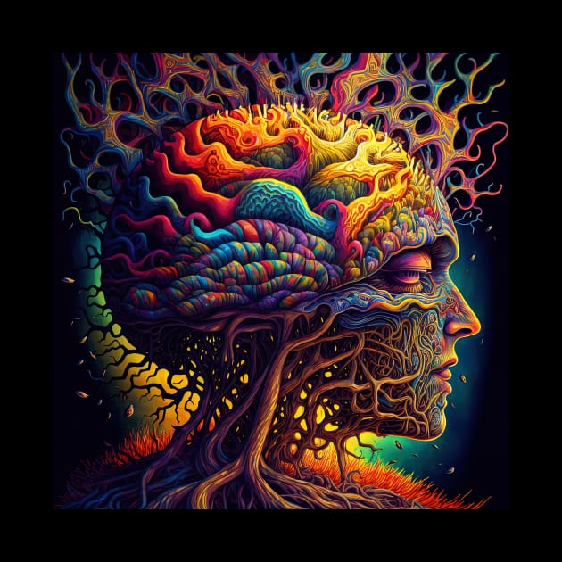 Psychedelic imagination by Neurotic