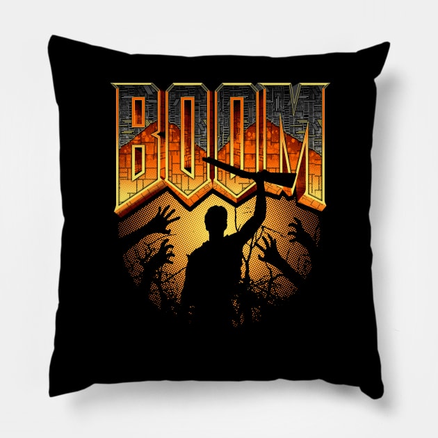 Boomstick Pillow by Mr Eggs Favorites