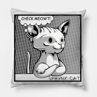 Sphynx Cat Pillow