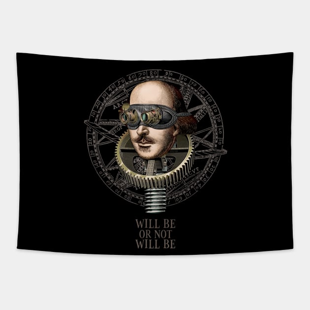 Will Be Or Not Will Be Tapestry by Pepetto