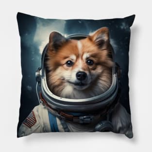 Astro Dog - Icelandic Sheepdog Pillow