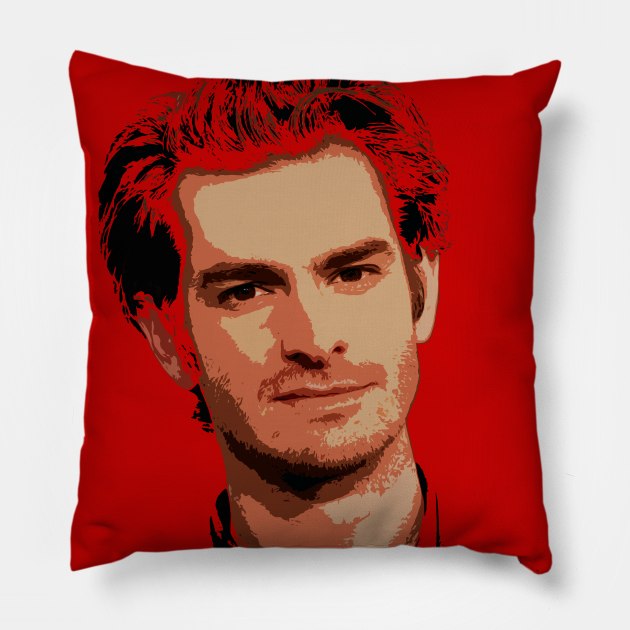 andrew garfield Pillow by oryan80