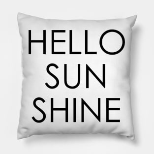 Hello Sunshine Pillow