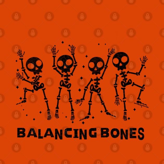 Balancing Bones v2 Black by SherringenergyTeez