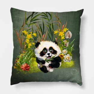 Cute little panda Pillow