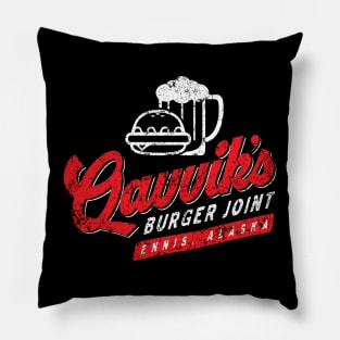 Qavvik's Burger Joint Pillow