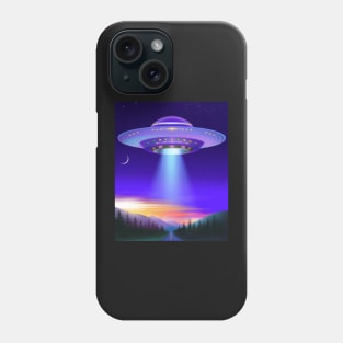 Night Road UFO Phone Case