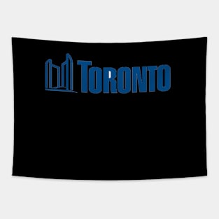 Toronto city skyline t-shirt sightline png transparent Tapestry