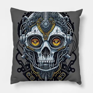 Cyborg Heads S02 D82 Pillow