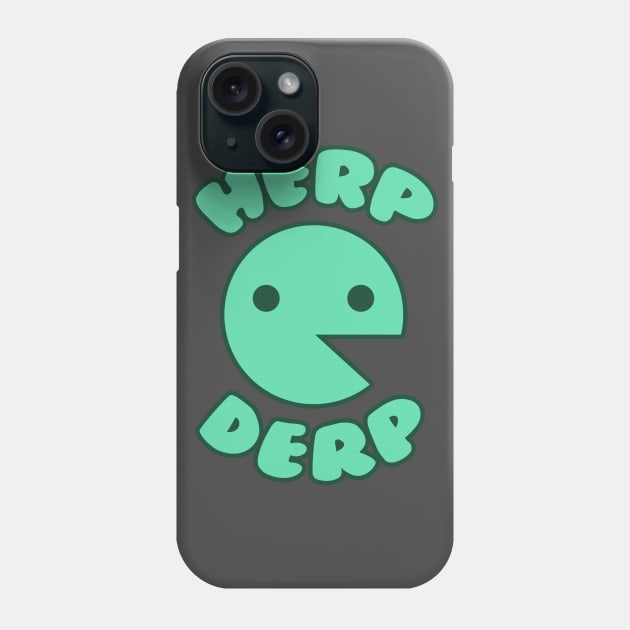 Herp Derp Phone Case by sambeawesome