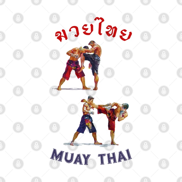 Traditional Muay Thai Kickboxing Thailand by VintCam