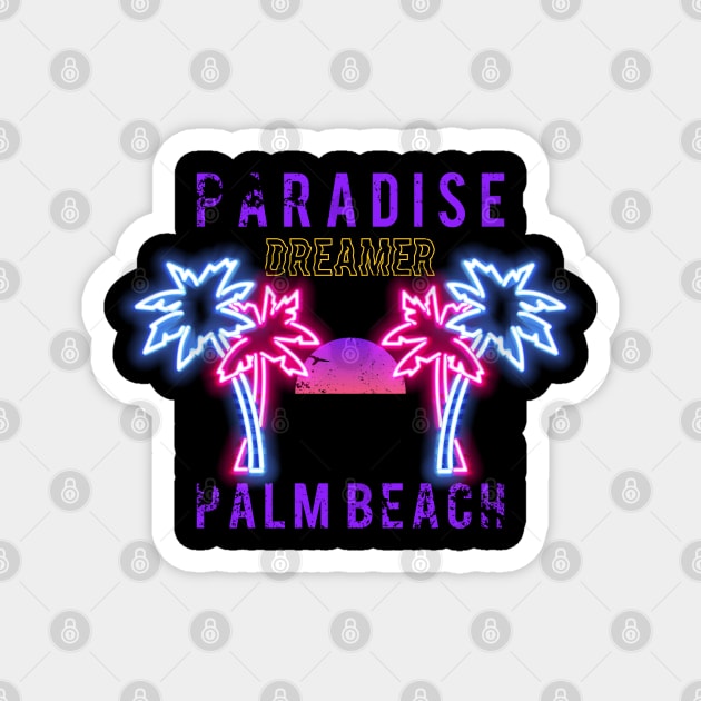 Paradise Dreamer Magnet by TEENIE DESIGN