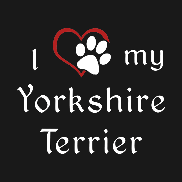 I love my Yorkshire Terrier! by swiftscuba