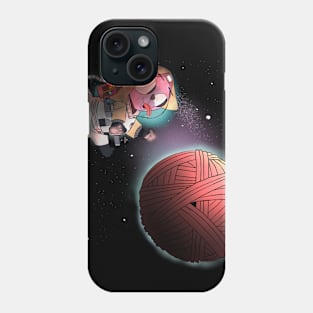 Space Cat, In Space Phone Case