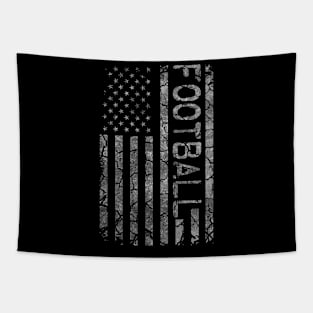 Usa American Flag Football Player Coach For Men Women Team Tapestry