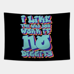 No Diggity Tapestry