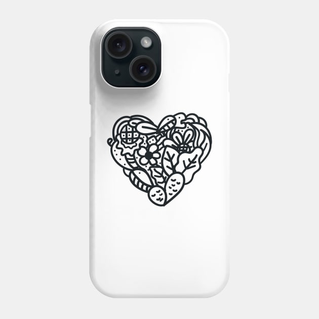 Healthy Heart Phone Case by edwardecho