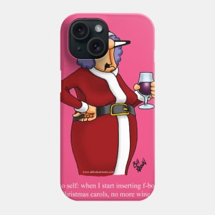 Funny Spectickles Christmas Wine Cartoon Phone Case