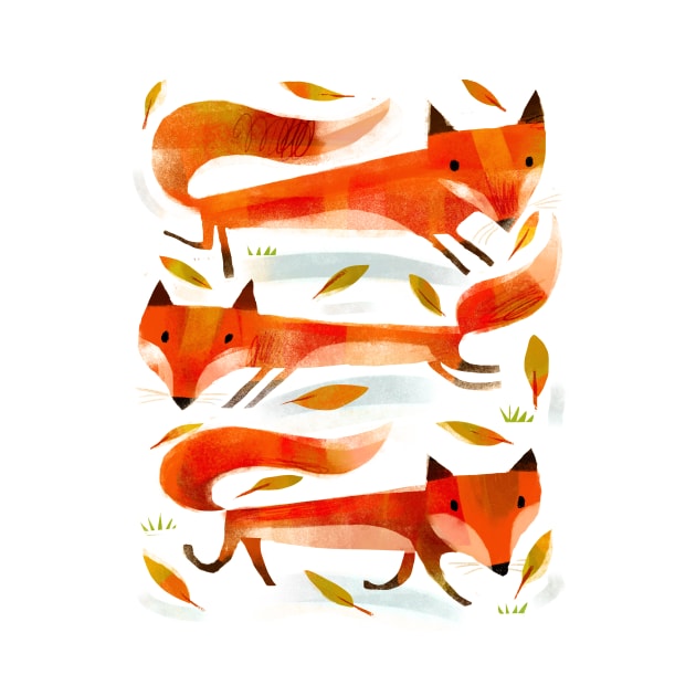 Foxes by Gareth Lucas